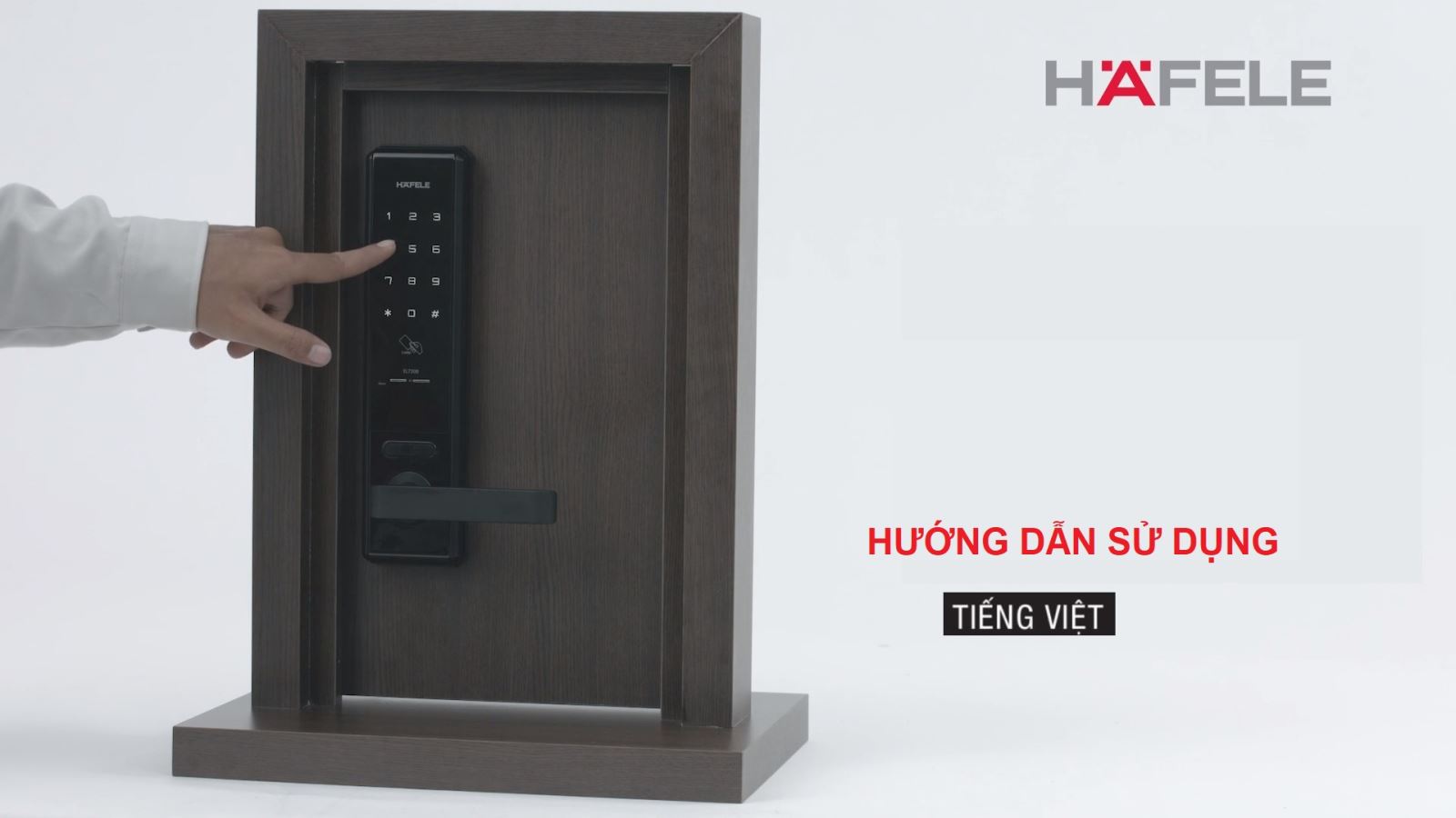 Khóa điện tử Hafele EL7200-TC4